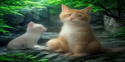 全职猎人动漫场景，少年主角小杰在森林中奔跑，背景绿色葱郁，展现冒险类正太日漫的活力